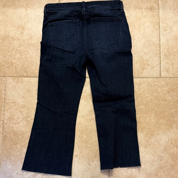 Liverpool Dark Blue Flare Jeans Cropped - Picture 4 of 5